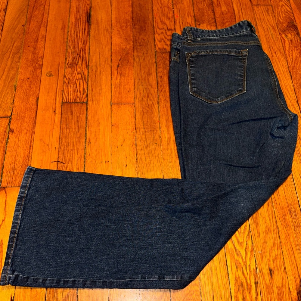 Women's LOFT Curvy Boot Cut Jeans Size 12